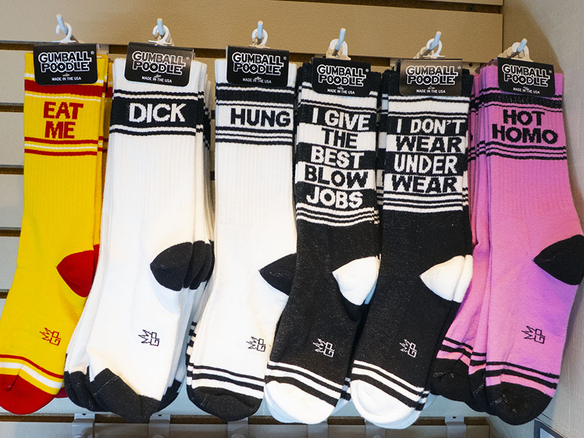 Picture of four socks