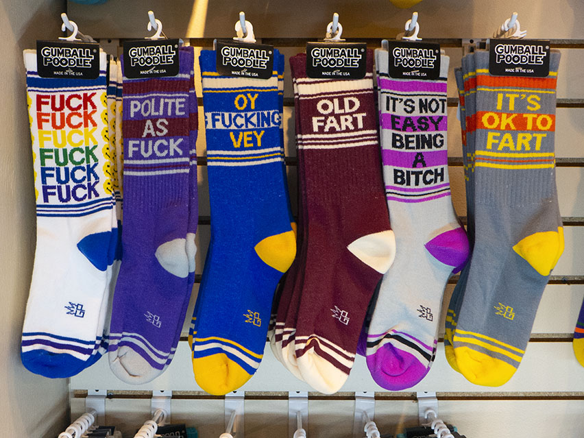 Picture of four socks